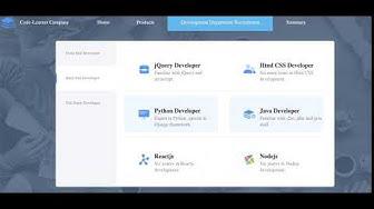 'Video thumbnail for jquery tab drop down animation effect'