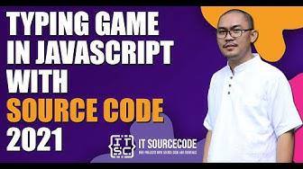 'Video thumbnail for Typing Game in JavaScript with Source Code 2021 | JavaScript Projects Free Download'