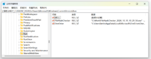 Windows注册表中的自动启动项